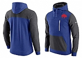 Men's Buffalo Bills Nike AV15 Fleece Pullover Hoodie Royal Charcoal FengYun,baseball caps,new era cap wholesale,wholesale hats
